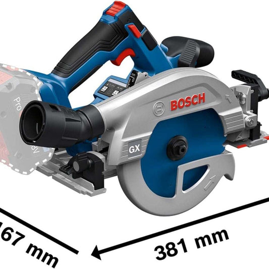 Bosch Professional 18V System Cordless Circular Saw GKS 18V-57-2 GX Skin Only