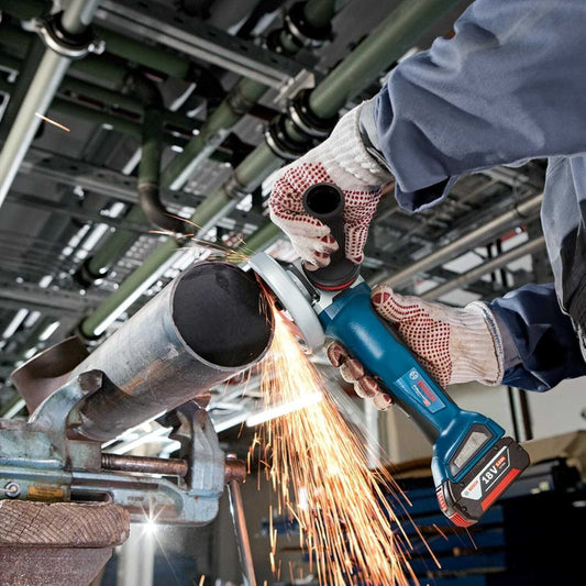 Bosch Professional 18V Brushless Angle Grinder 125mm GWS 18V-10P 06019J4100