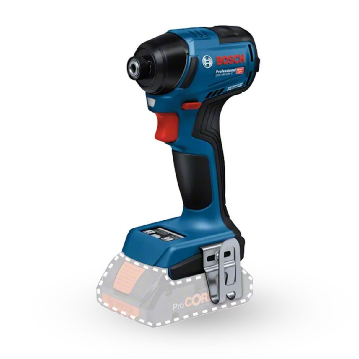 Bosch Blue 18V Impact Driver GDR 18V-220 C Skin Only