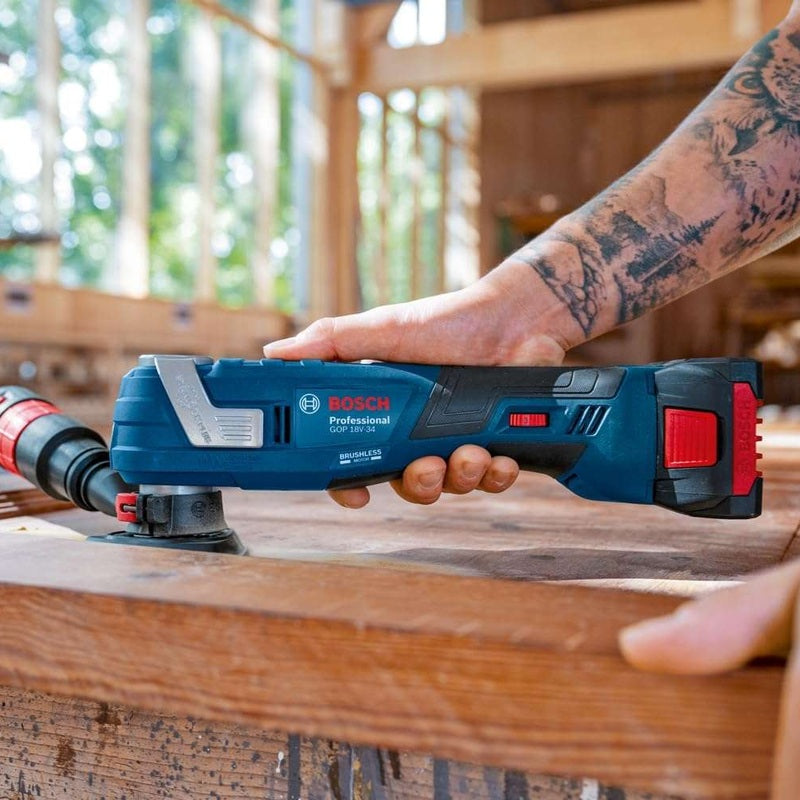 Bosch Professional 18V Cordless Brushless Multi-tool GOP 18V-34-aktools