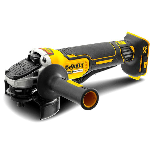 Dewalt DCG406N-XJ 18V XR Brushless 125mm Paddle Switch Angle Grinder