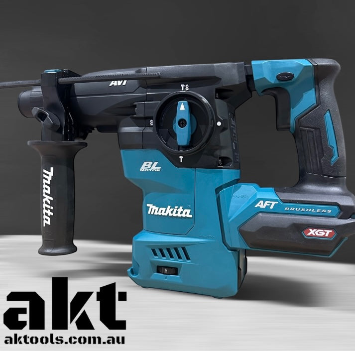 Makita 40V Max XGT 30mm SDS Plus Rotary Hammer HR008GZ01 Skin AK TOOLS