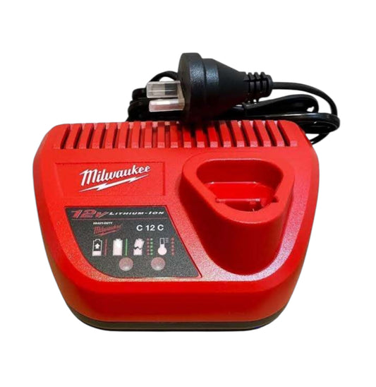 Milwaukee M12 12V Battery Charger C12C 230V AU Plug AK TOOLS