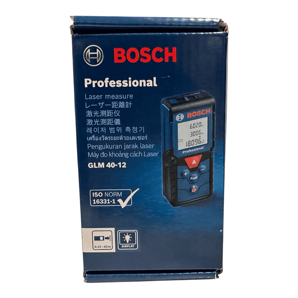 BOSCH 40m Laser Distance Measurer GLM 40-12 06010729K1