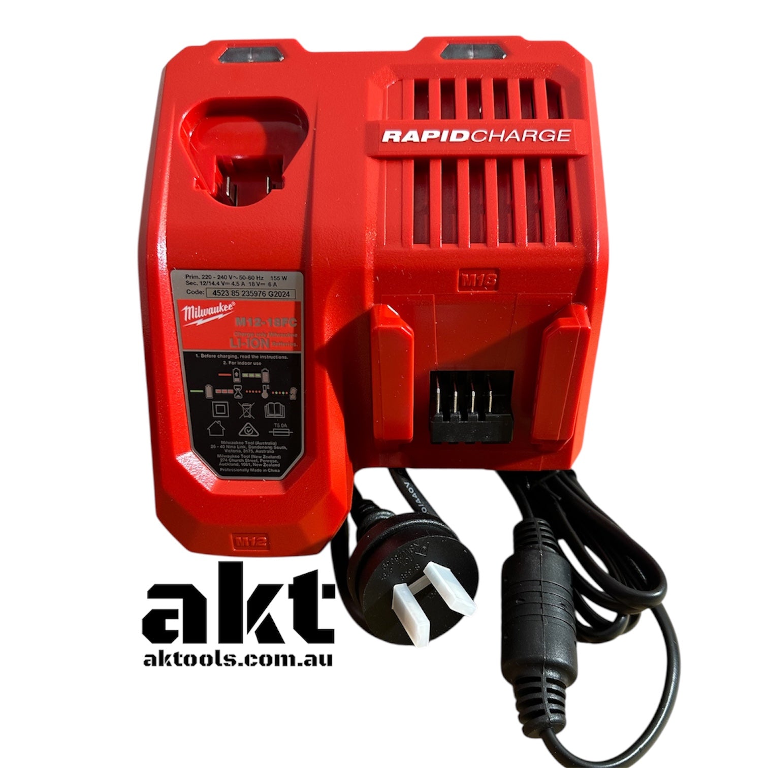 Milwaukee M12-18FC Battery Rapid Charger Genuine