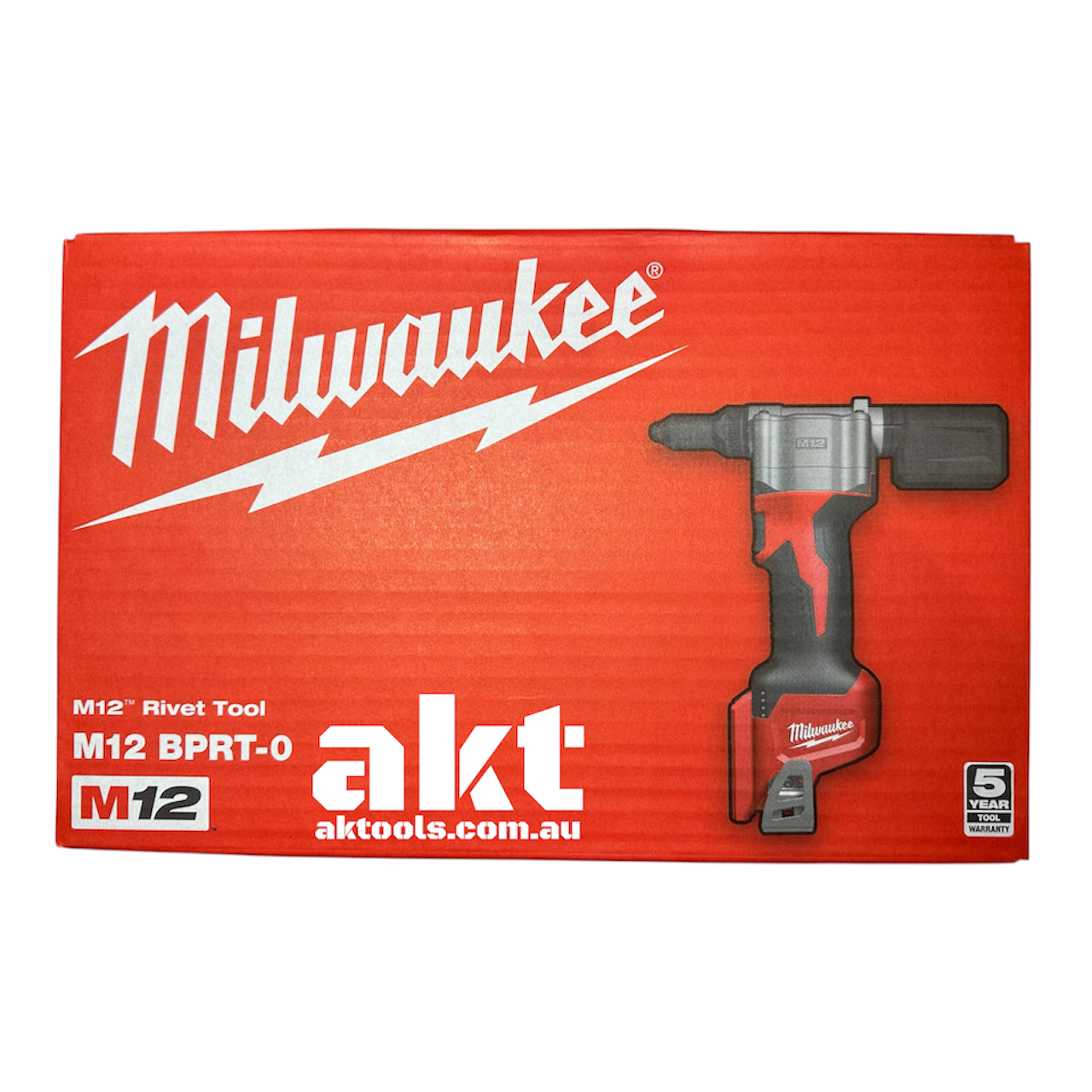 Milwaukee Pop Rivet Tool 12V Cordless M12BPRT-0 Skin Only