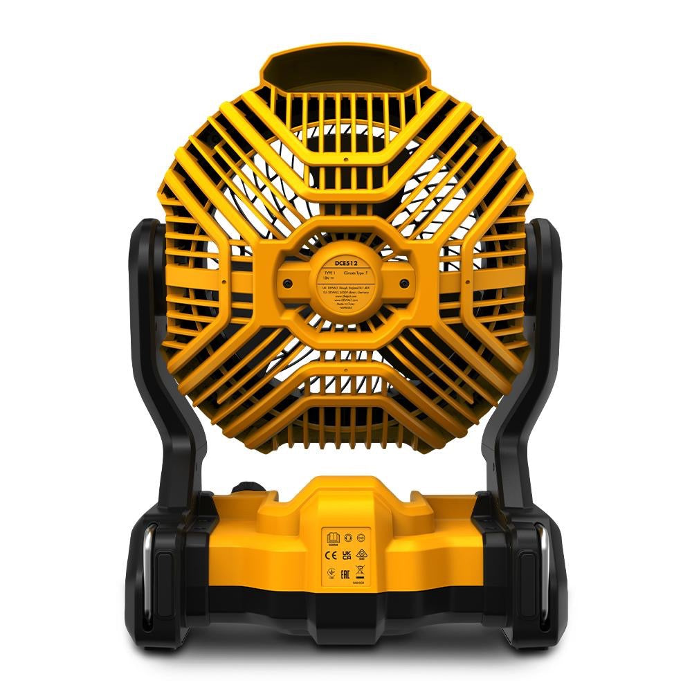DeWalt DCE512N-XJ 18V XR Li-ion Cordless Jobsite Fan - Skin Only