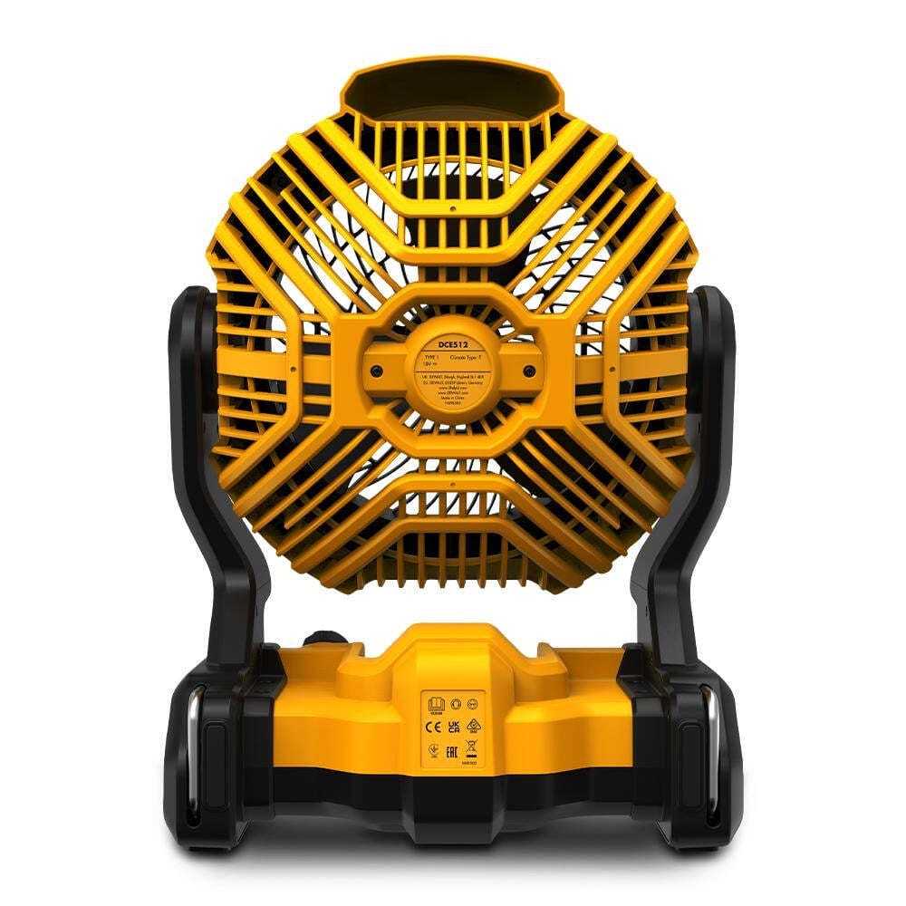 DeWalt DCE512N-XJ 18V XR Li-ion Cordless Jobsite Fan - Skin Only