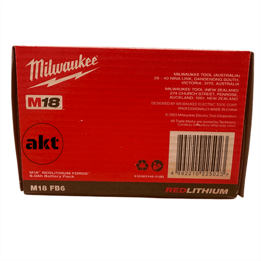Milwaukee M18FB6 18V M18 REDLITHIUM 6.0Ah Forge Battery