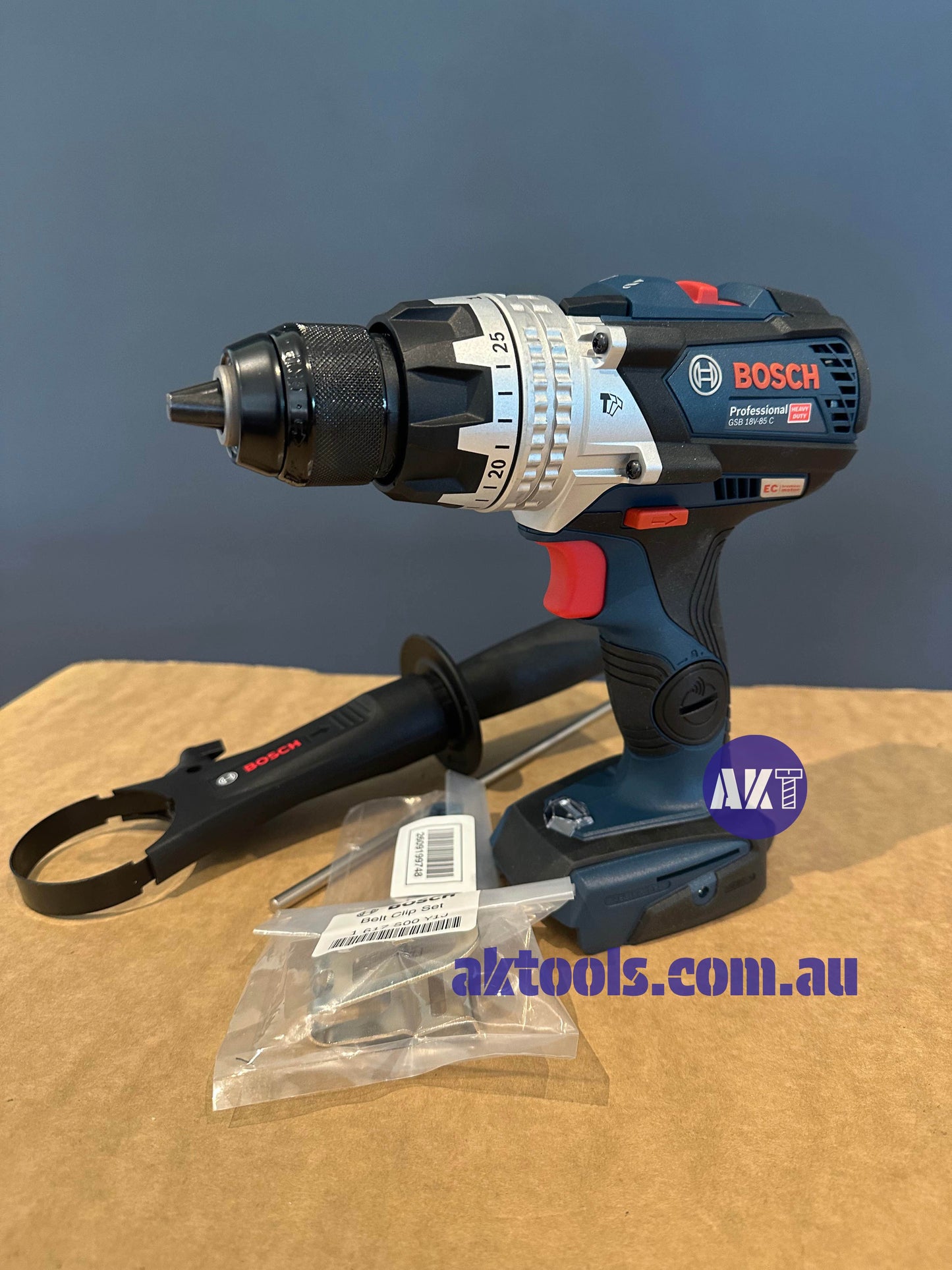 Bosch Professional 18V Hammer Drill Driver GSB 18V-85 C 0615990J9S Skin Tool Only