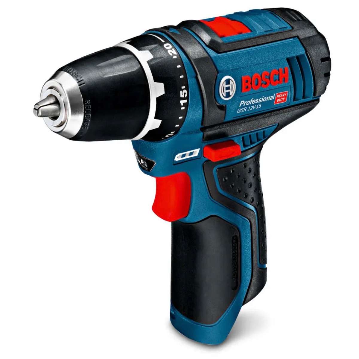 Bosch 12V Compact Drill Driver GSR 12V-15 Skin Only