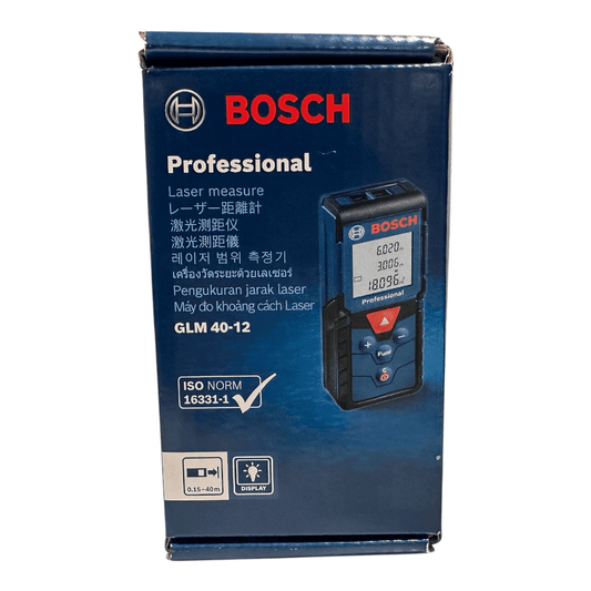 BOSCH 40m Laser Distance Measurer GLM 40-12 06010729K1 2