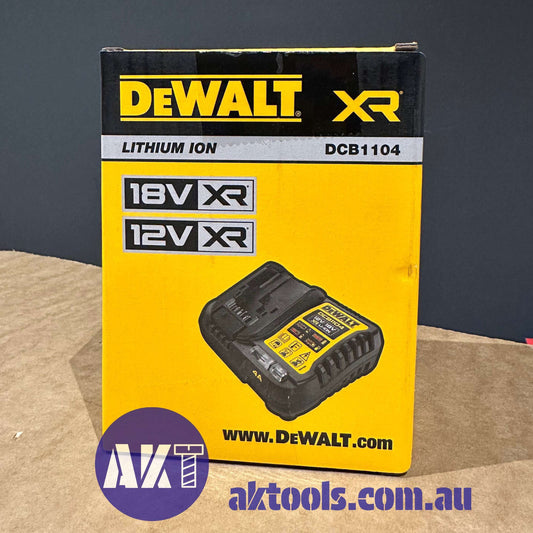 DeWalt 12V-18V Multi-Voltage Battery Charger DCB1104-XE