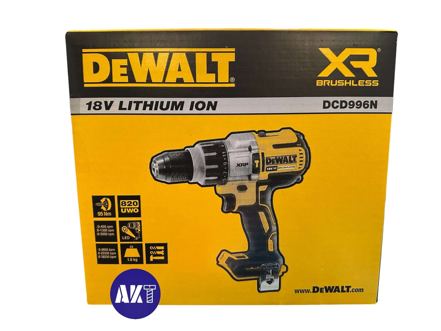 DeWALT 18V XRP 3 Speed Combi Hammer Drill DCD996N-XE Skin Only
