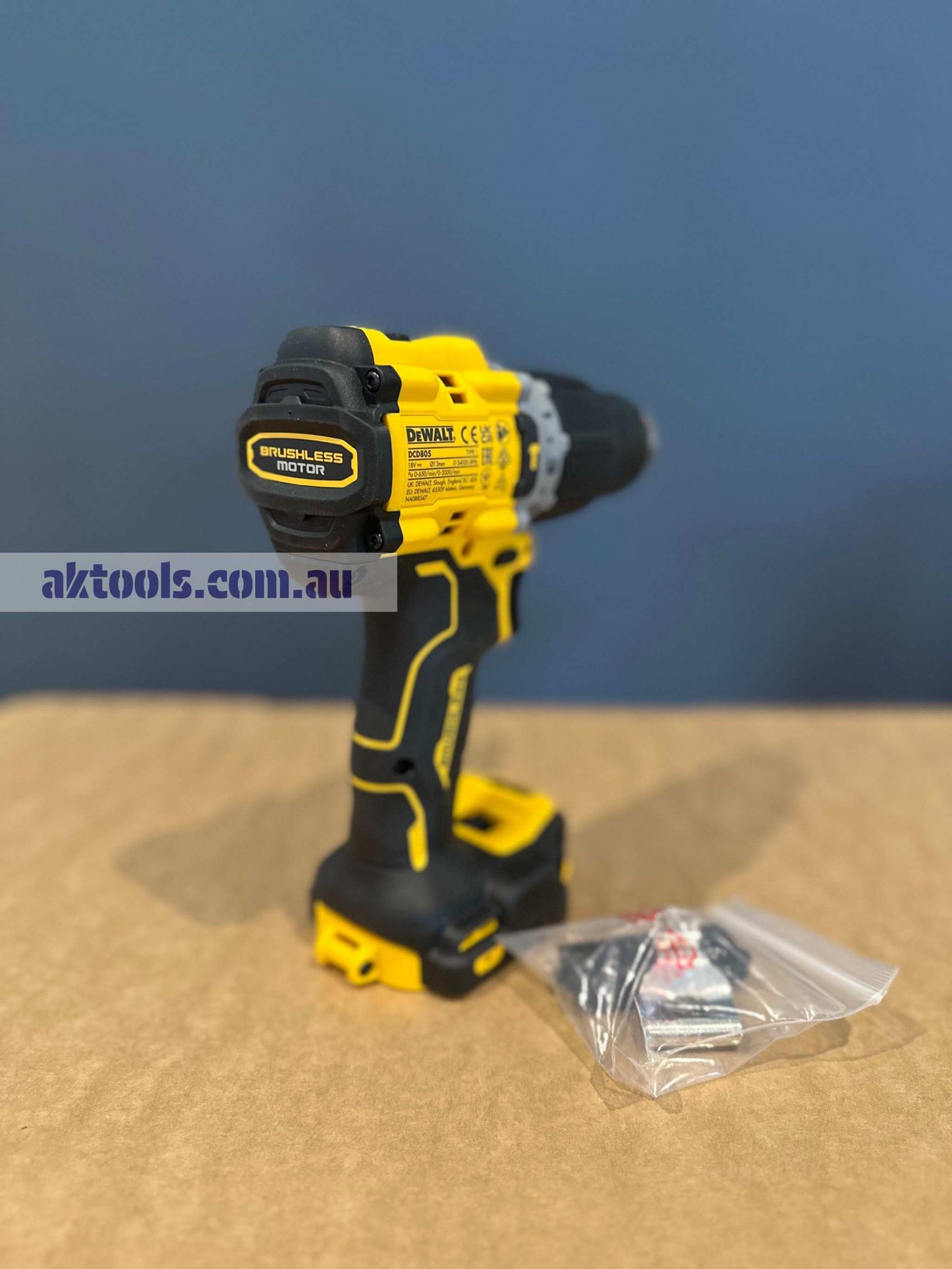 DeWalt DCD805N-XJ Hammer Drill Driver 18V Brushless 2 Speed Skin Only