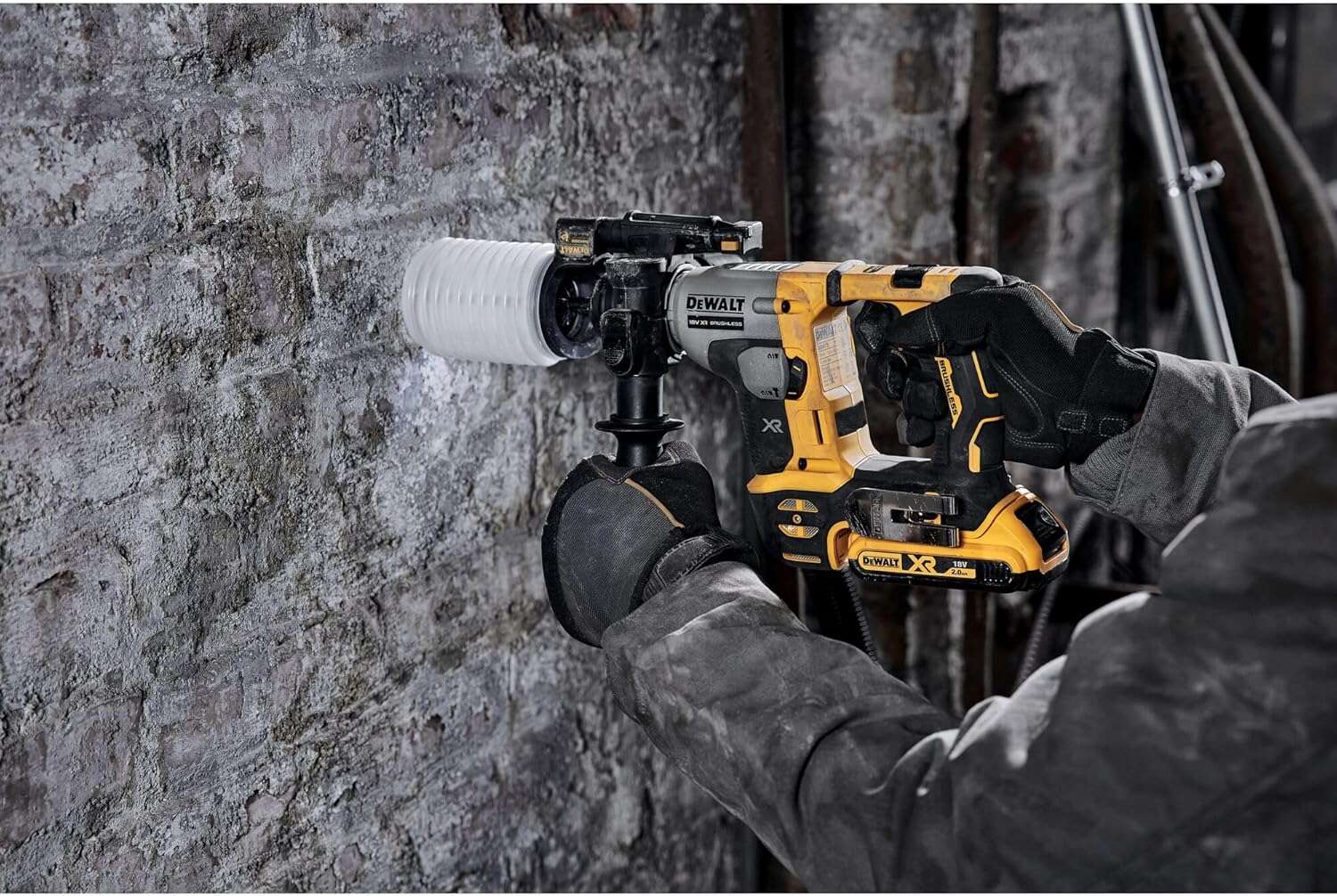 DeWalt DCH172N-XJ 18V XR Brushless Compact 16mm SDS Plus Hammer Drill Skin