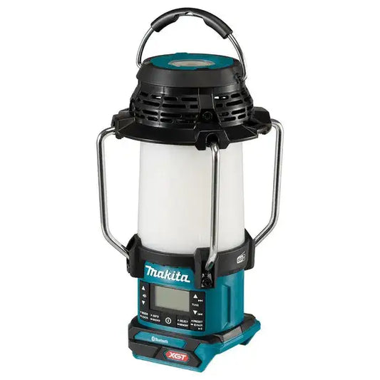 Makita 40V XGT LED Lantern Digital FM Radio Bluetooth USB MR009GZ