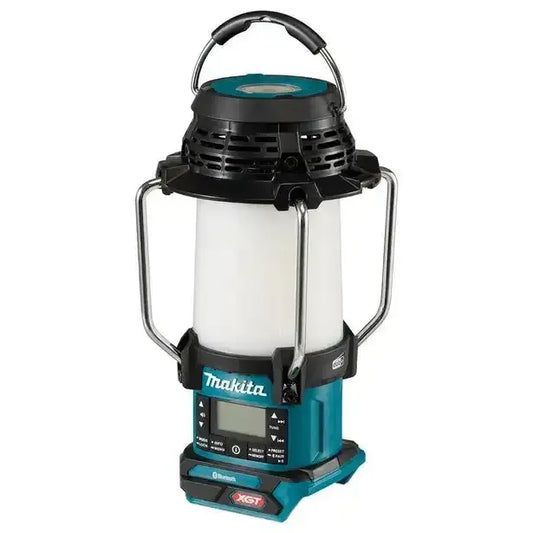 Makita 40V XGT LED Lantern Digital FM Radio Bluetooth USB MR009GZ