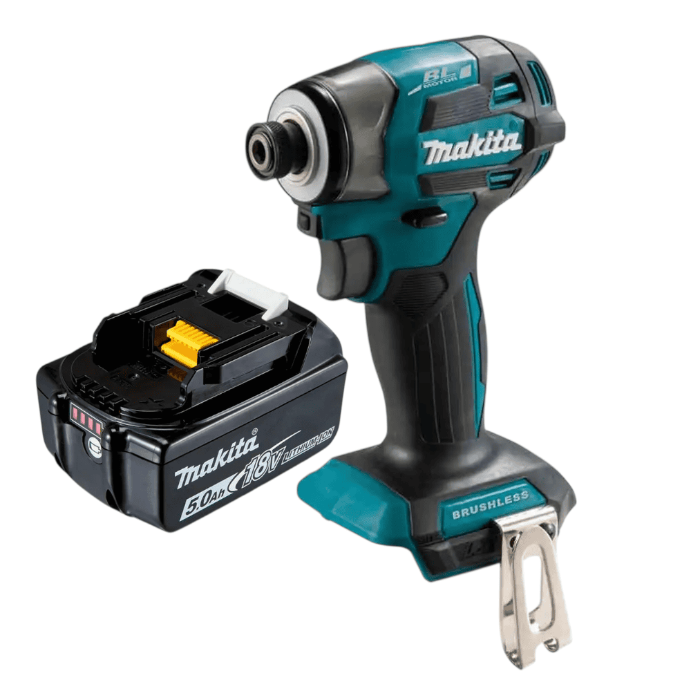 Makita DTD173Z 18V Brushless 4-Stage Impact Driver + 5.0Ah Battery