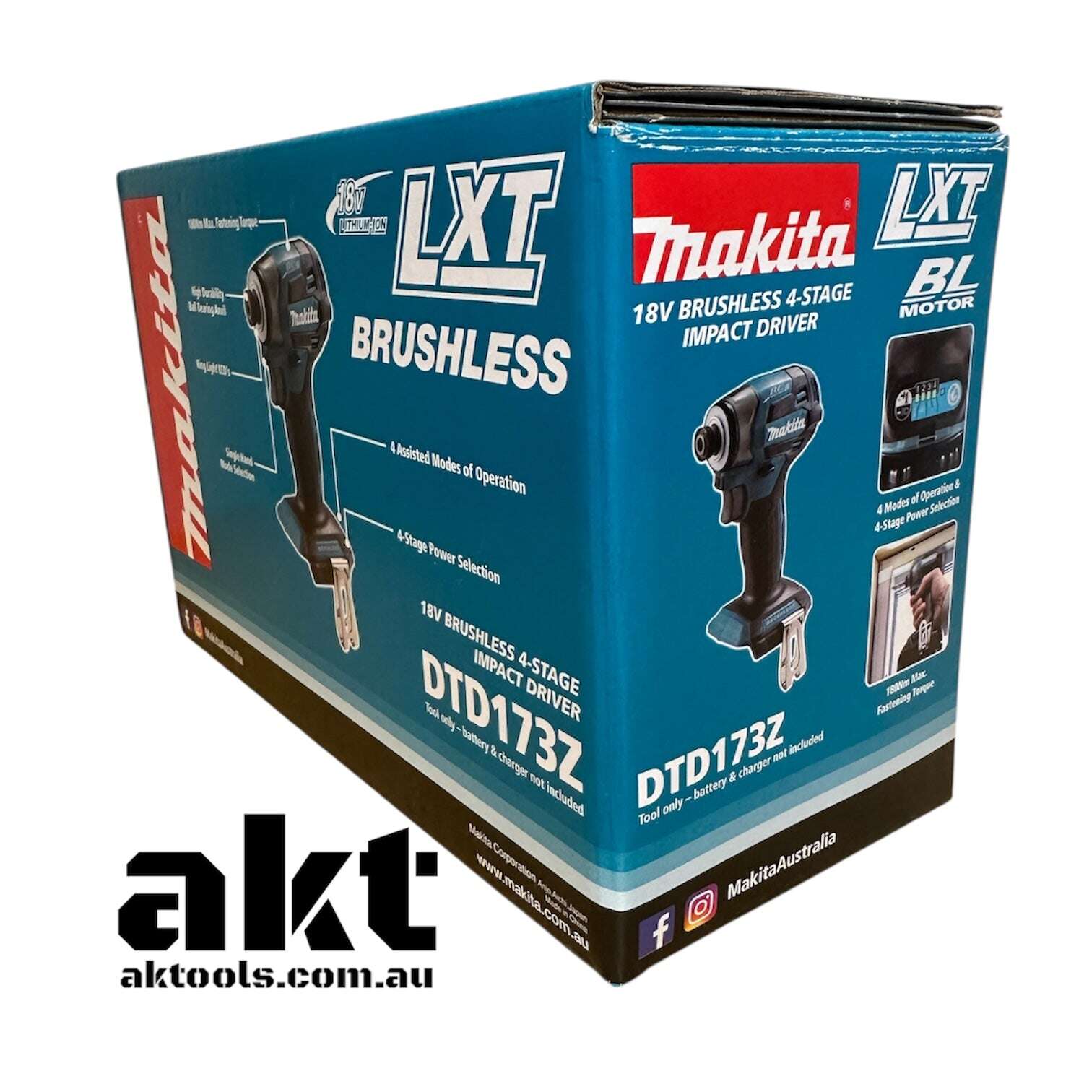 Makita DTD173Z 18V Brushless 4-Stage Impact Driver Skin Only