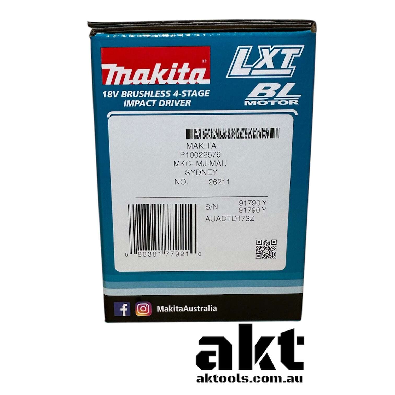 Makita DTD173Z 18V Brushless 4-Stage Impact Driver Skin Only