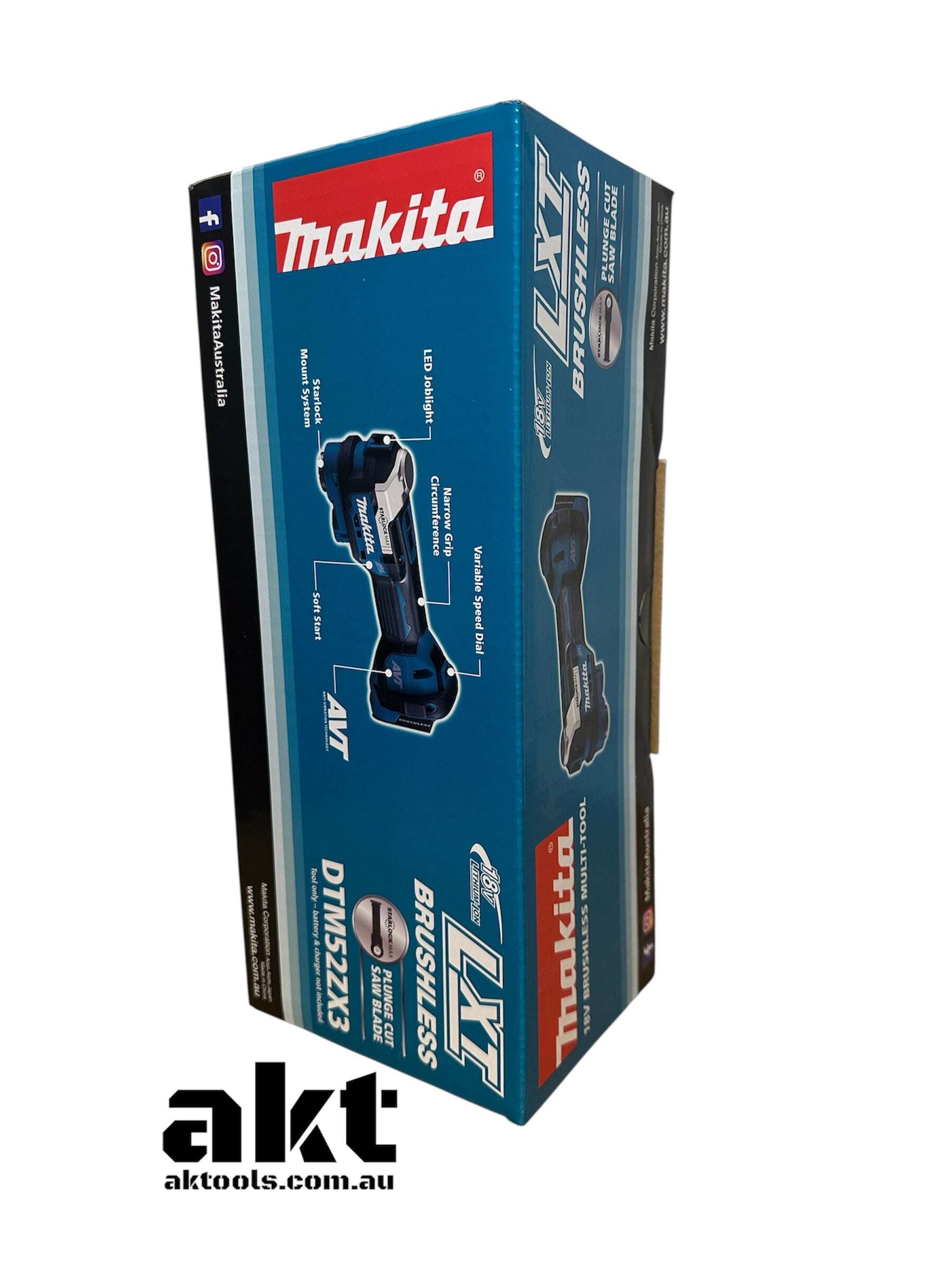 Makita DTM52ZX3 18V Brushless Multi Tool Starlock Max Skin