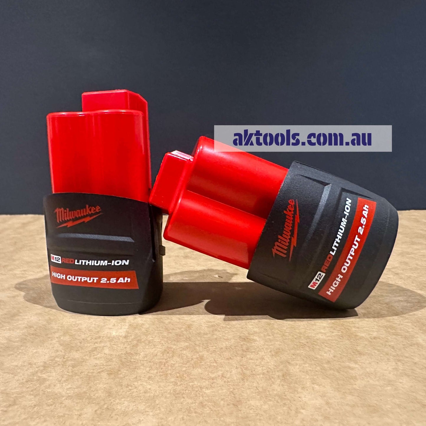 Milwaukee 12V 2.5Ah High Output Battery M12HB2 Twin Pack M12 New Original Genuine