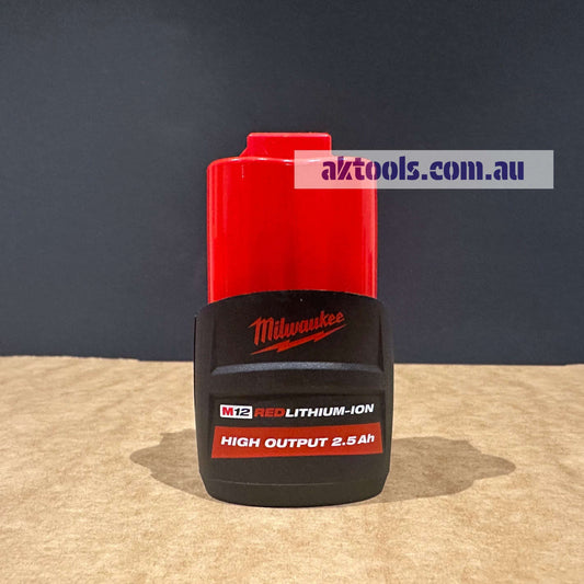 Milwaukee 12V Battery 2.5Ah High Output M12HB2