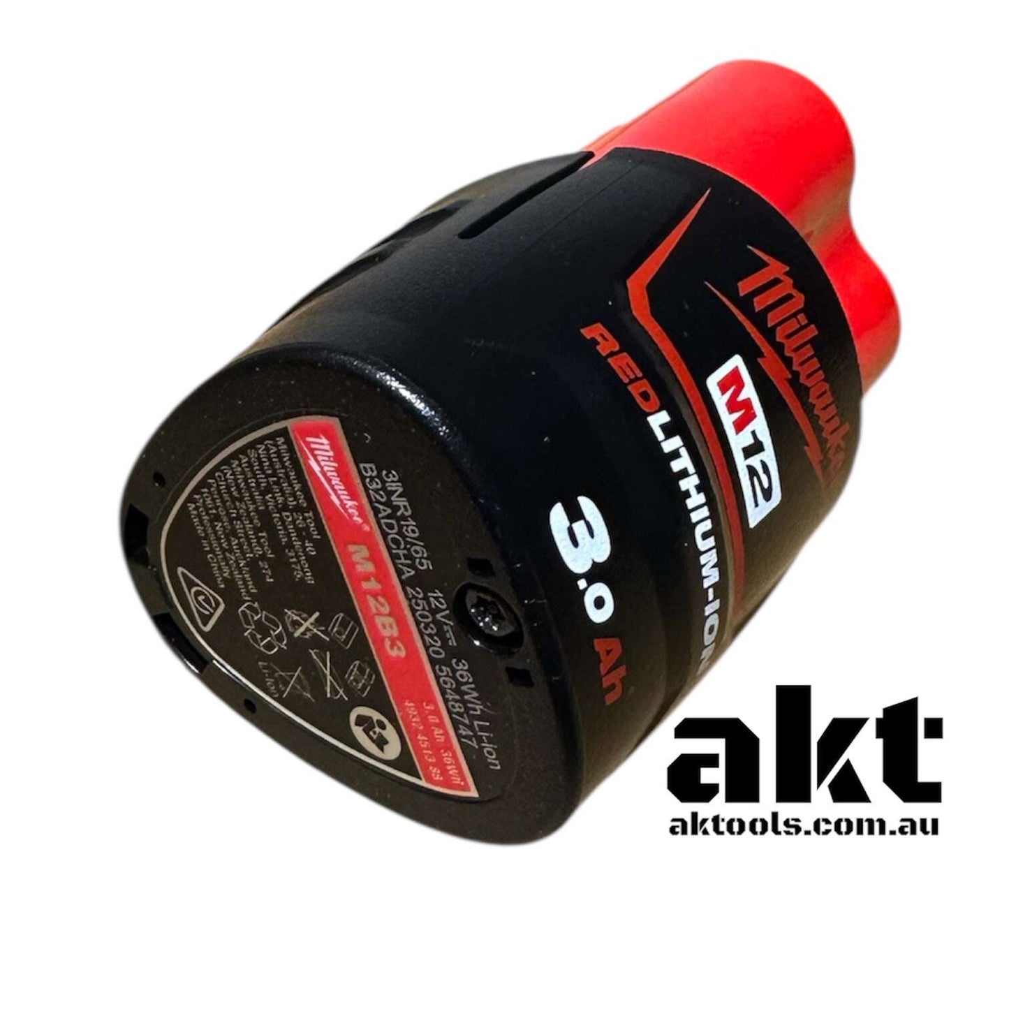 Milwaukee 12V Battery 3.0Ah Redlithium-ION Compact M12B3
