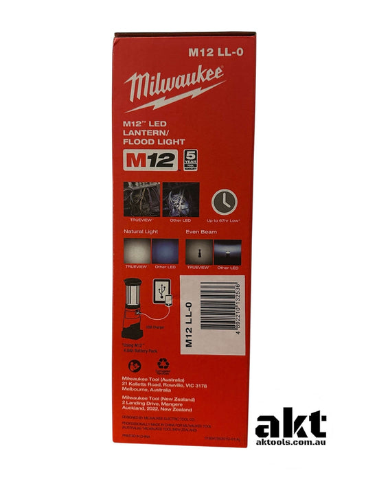Milwaukee 12V M12 LED Lantern Flood Light M12LL-0