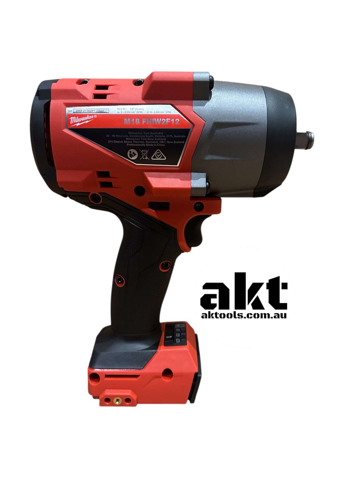 Milwaukee 18V 1/2" High Torque Impact Wrench Friction Ring M18FHIW2F12-0