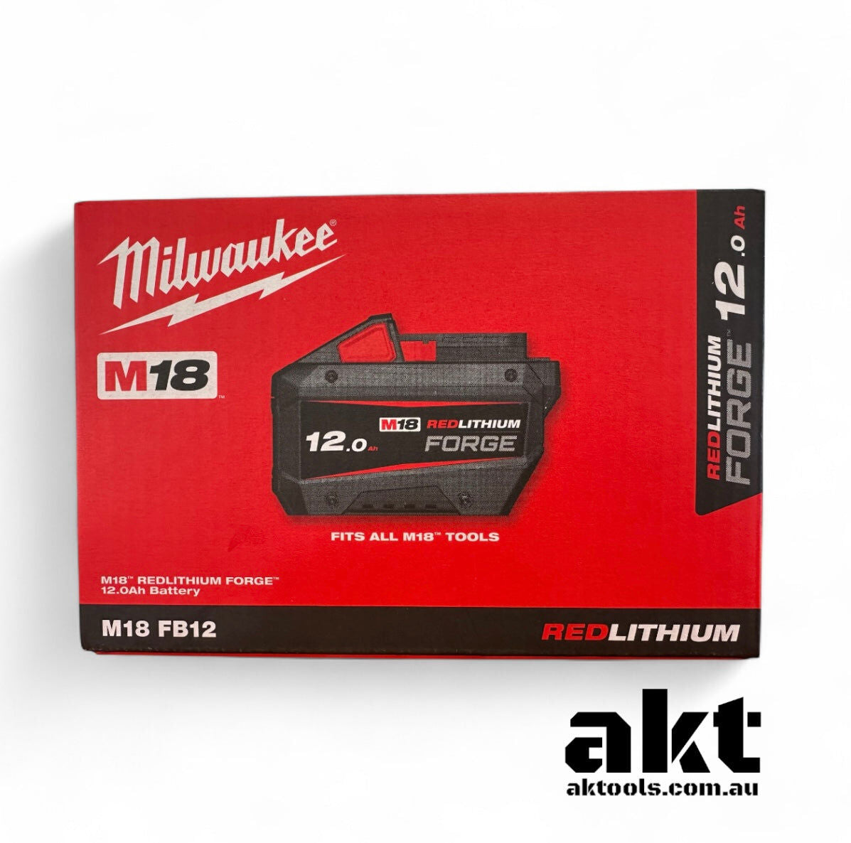 Milwaukee 18V Forge Battery 12.0Ah M18FB12 Genuine AK TOOLS