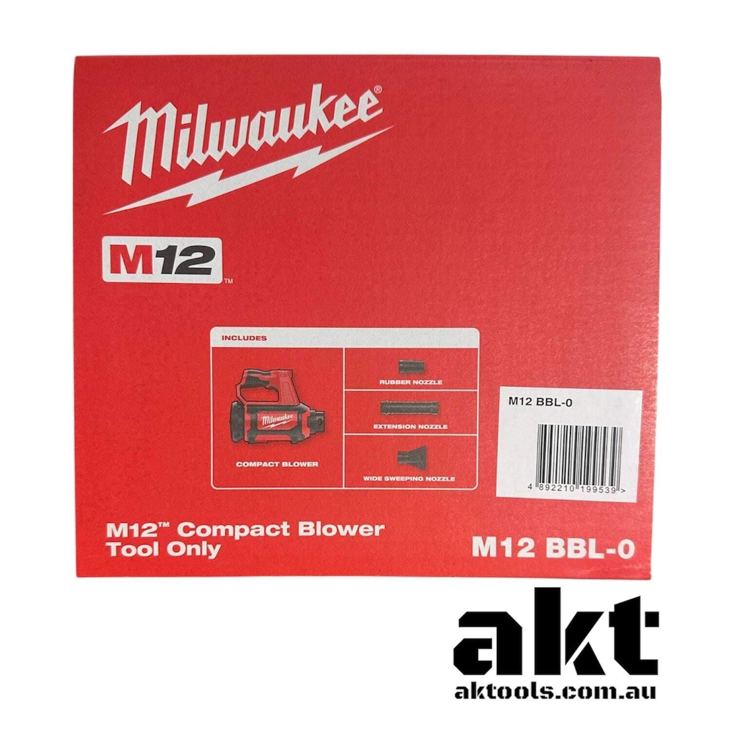 Milwaukee M12 12V Compact Blower M12BBL-0 Tool Skin Only