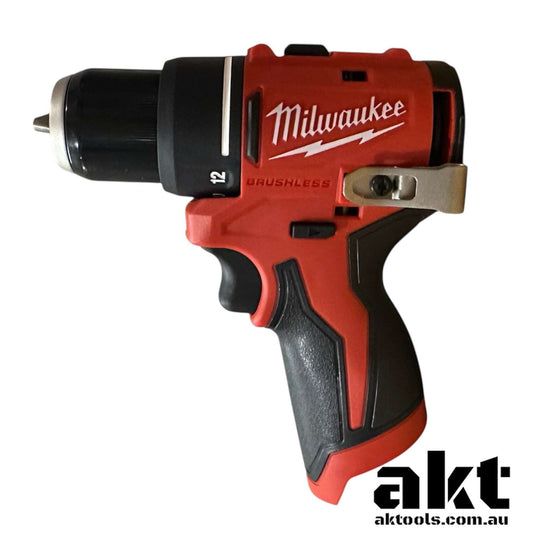 Milwaukee M12 12V Sub-Compact Brushless Drill Driver M12BLDDRC