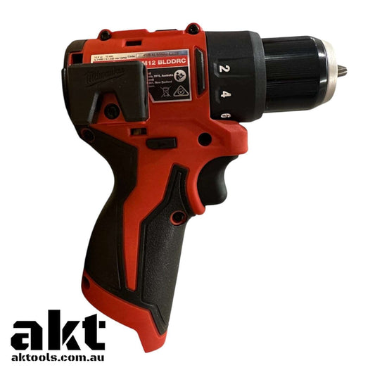 Milwaukee M12 12V Sub-Compact Brushless Drill Driver M12BLDDRC-0