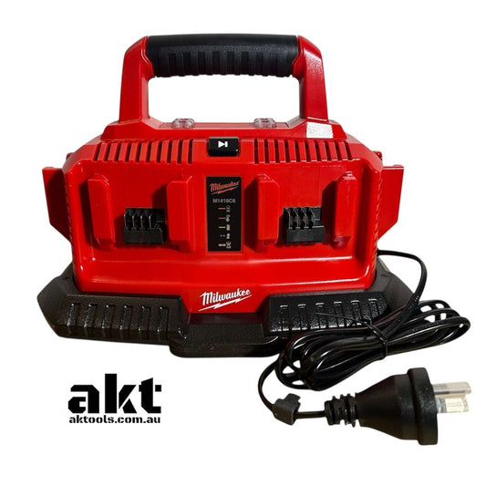 Milwaukee M1418C6 M18 18V 6 Port Sequential Battery Charger