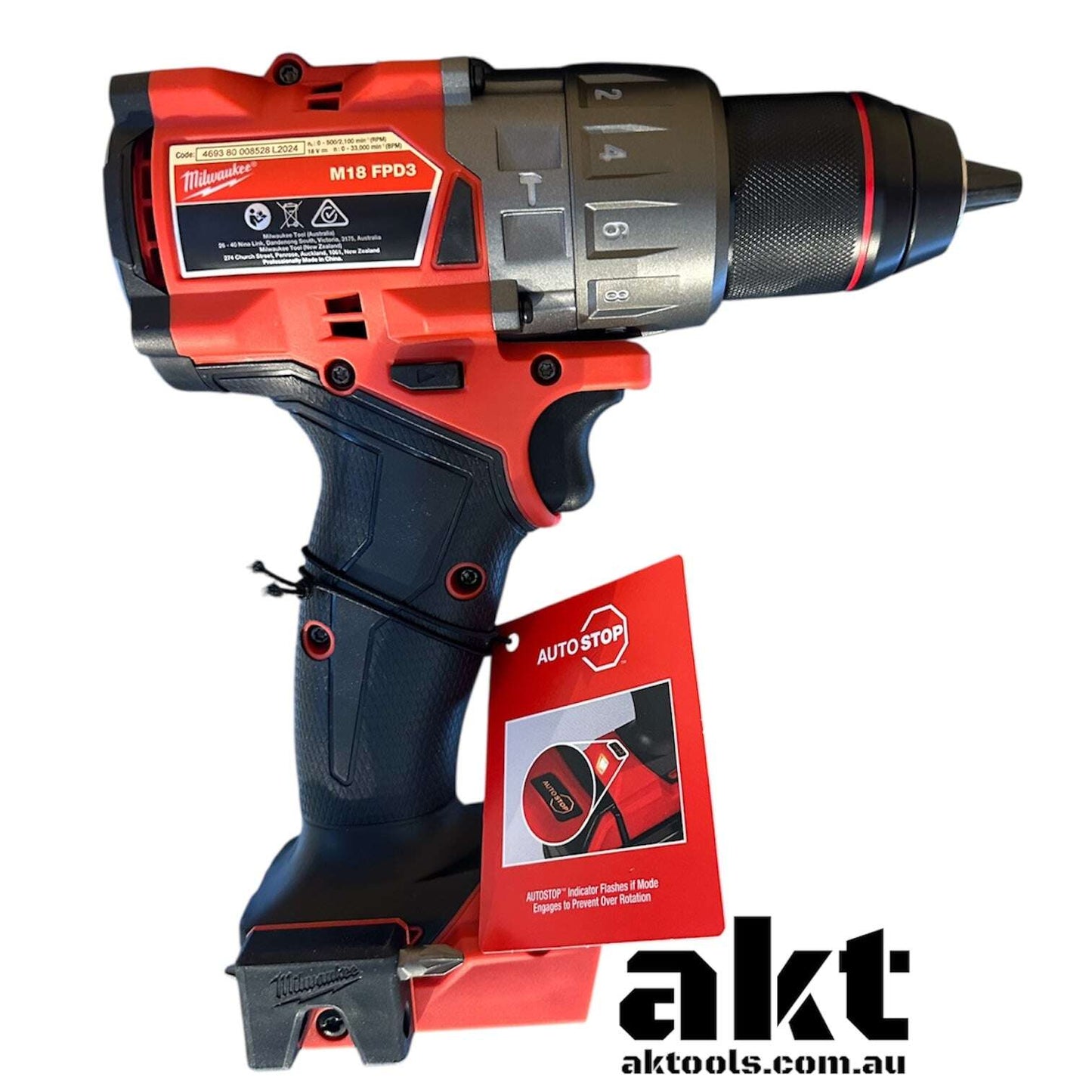Milwaukee M18FPD3-0 GEN-4 18V Fuelâ„¢ 13mm Hammer Drill Driver Skin Tool