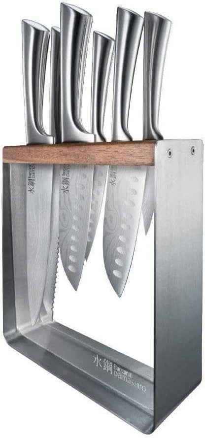 Cuisine::Pro Damashiro Kinzoku 7 Piece Knife Block-aktools