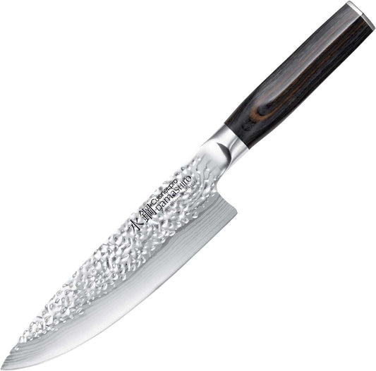 Cuisine::pro Chefs Knife 6 Inch - Damashiro Emperor Japanese Steel-aktools