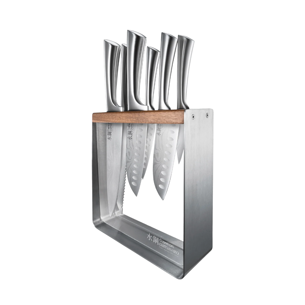 Cuisine Pro Damashiro Kinzoku 7 Piece Knife Block