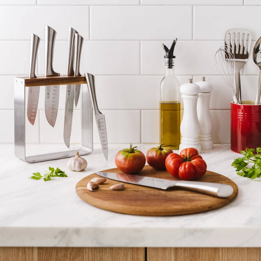 Cuisine Pro Damashiro Kinzoku 7 Piece Knife Block 4