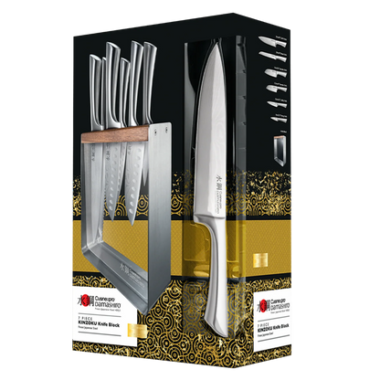 Cuisine Pro Damashiro Kinzoku 7 Piece Knife Block