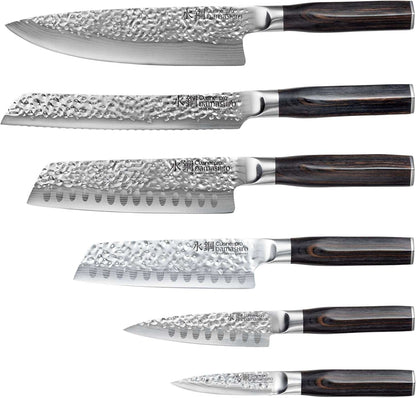 Cuisine Pro Damashiro Emperor Knife Block SHI 7PC Set-aktools