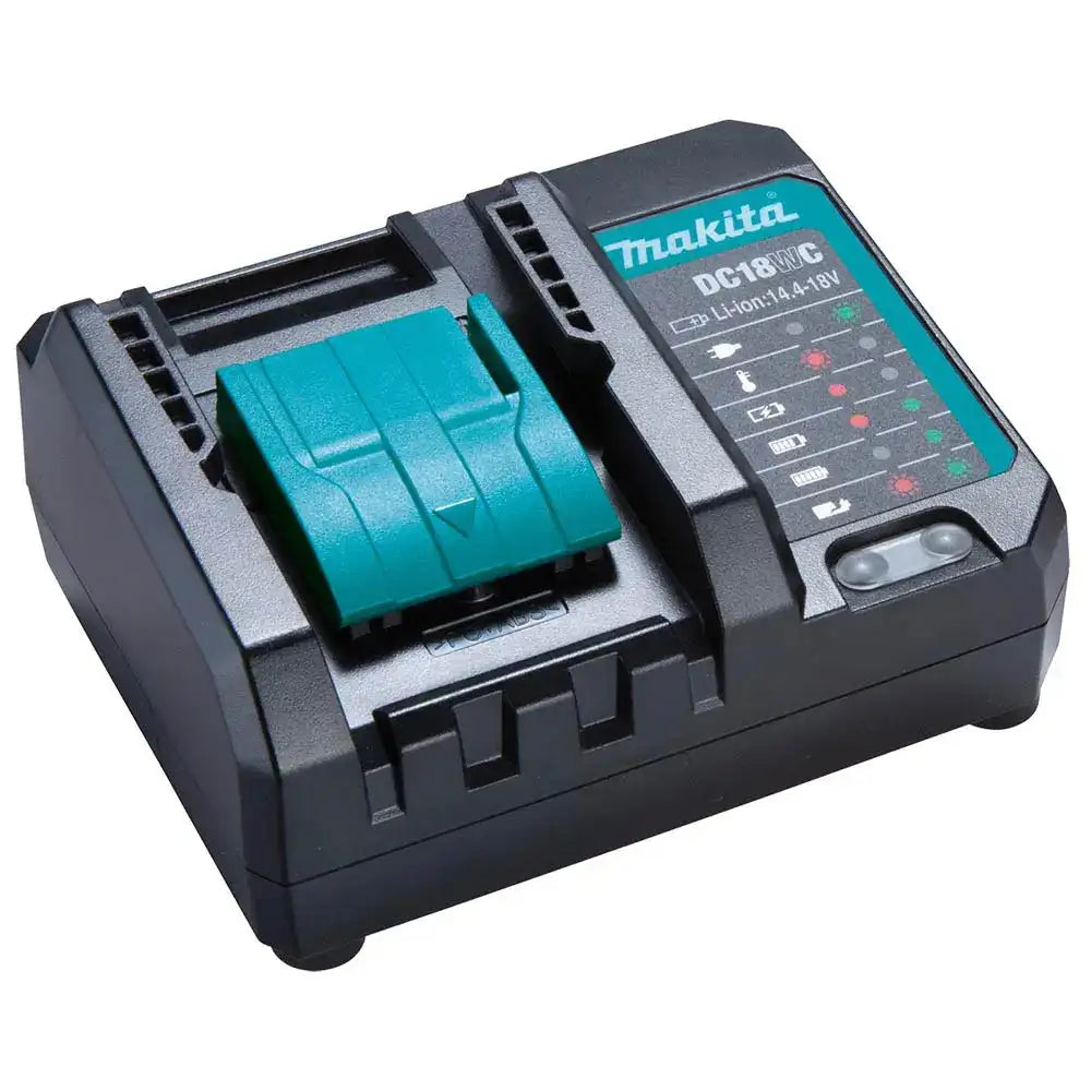 Makita Compact 18V Battery Charger DC18WC 1910G6-9