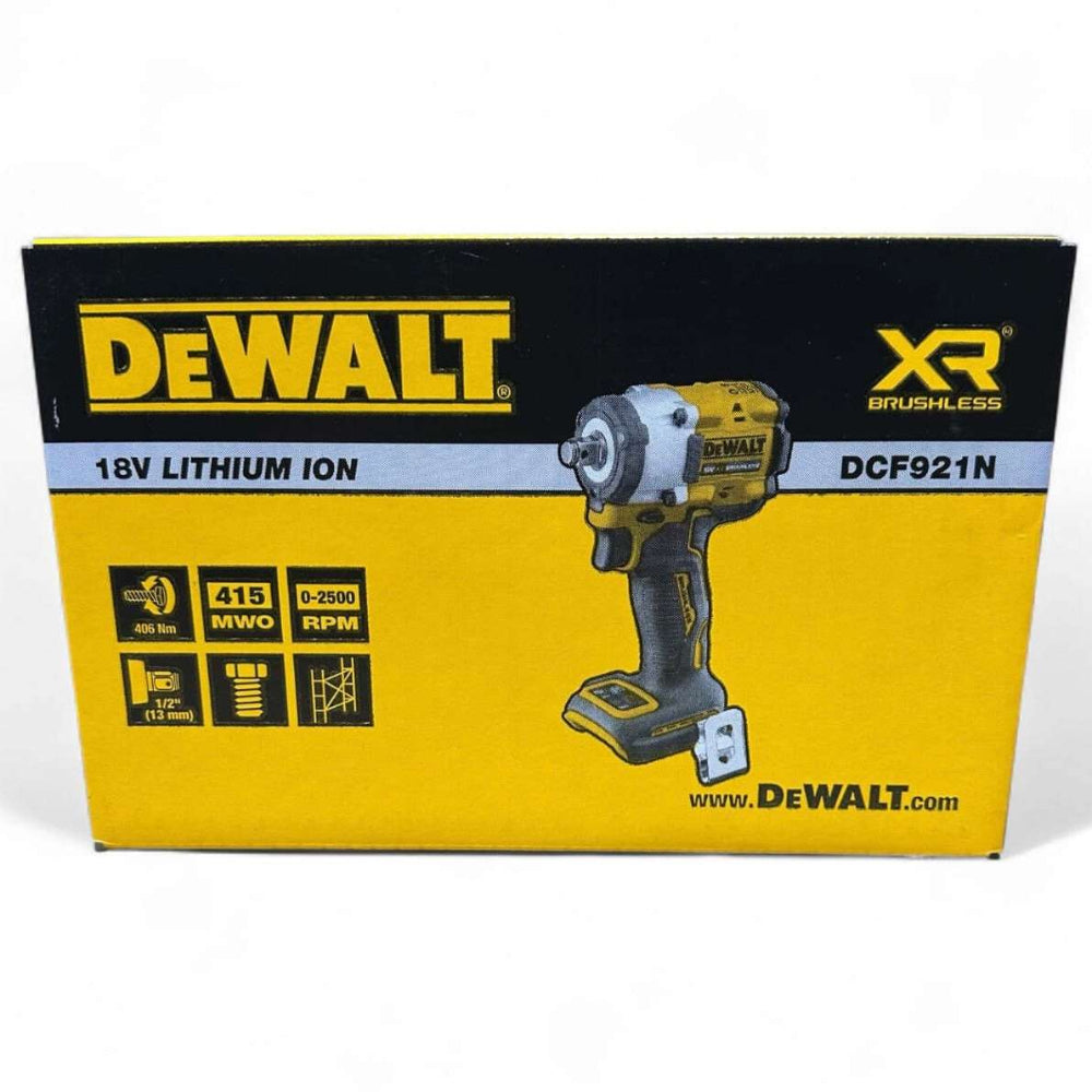 DeWALT DCF921N-XJ 18V XR Brushless Compact Impact Wrench