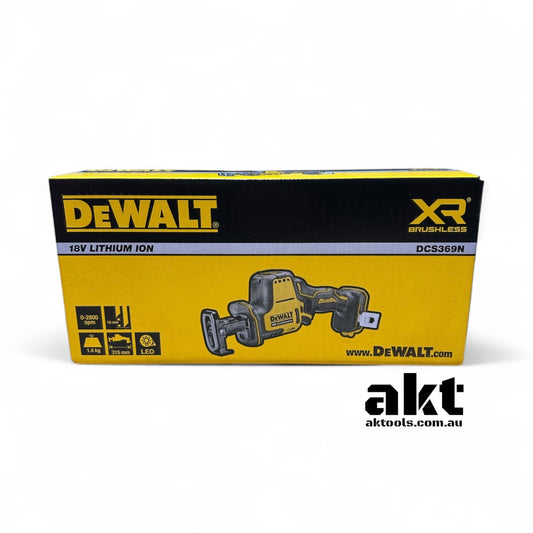 DeWalt 18V XR Brushless Compact Reciprocating Saw DCS369N-NXJ Skin Only