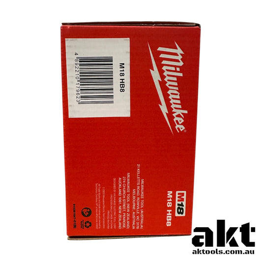 Milwaukee High Output 18V Battery 8.0Ah M18HB8 Redlithium-Ion AK TOOLS