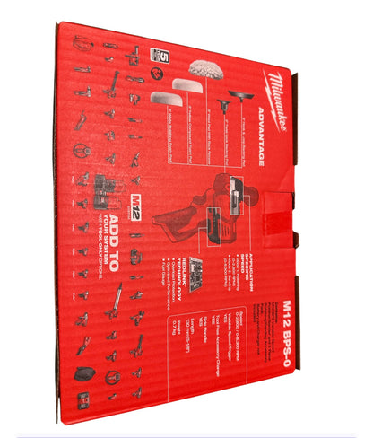 Milwaukee M12BPS-0 12V Spot Polisher Detail Sander
