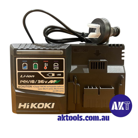 HiKOKI UC18YSL3(H0Z) Rapid Battery Charger with Cooling & USB Port Genuine