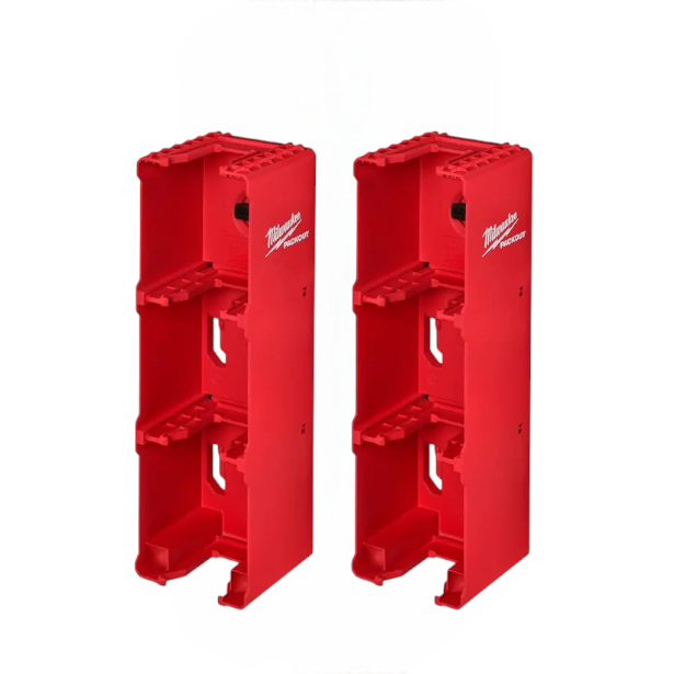 Milwaukee PACKOUT M18 Battery Rack 48228339 Twin Pack